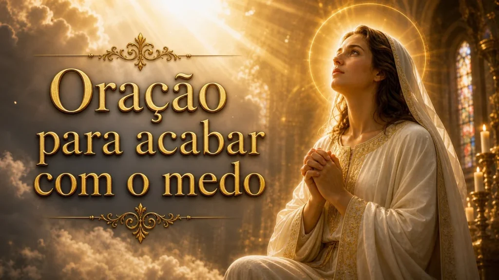 Oração para acabar com o medo e acalmar o coração