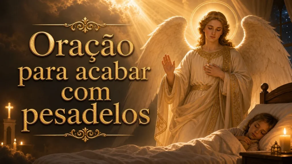 Oração para acabar com pesadelos e descansar sob a paz de Deus