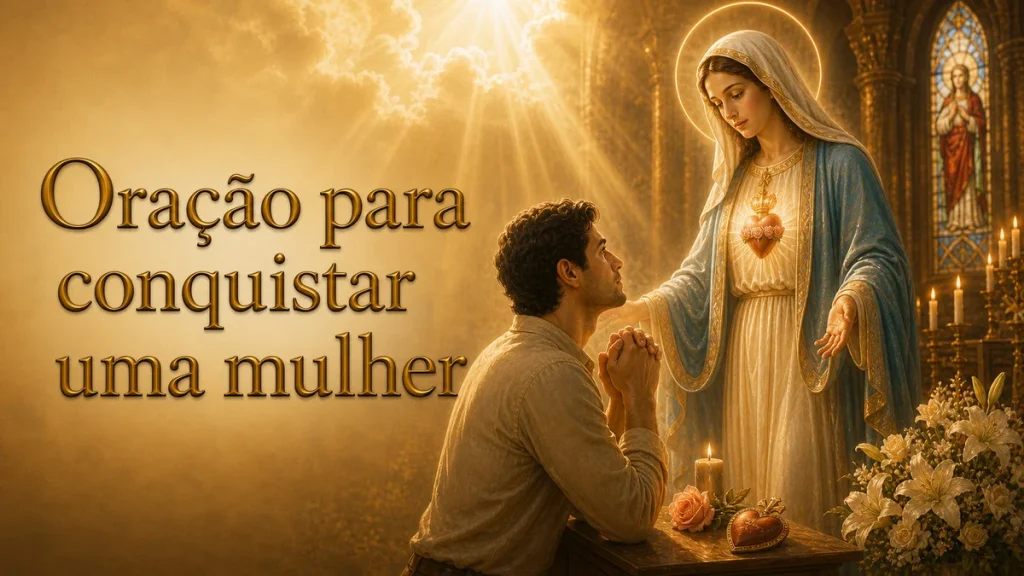 Oração para conquistar uma mulher com respeito e verdade