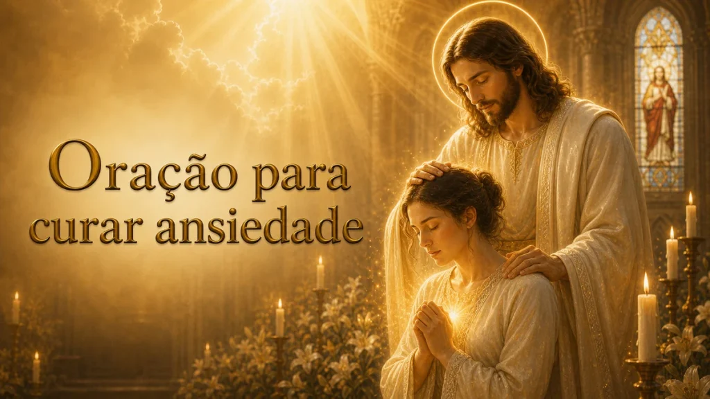 Oração para curar ansiedade: um descanso do coração em Deus