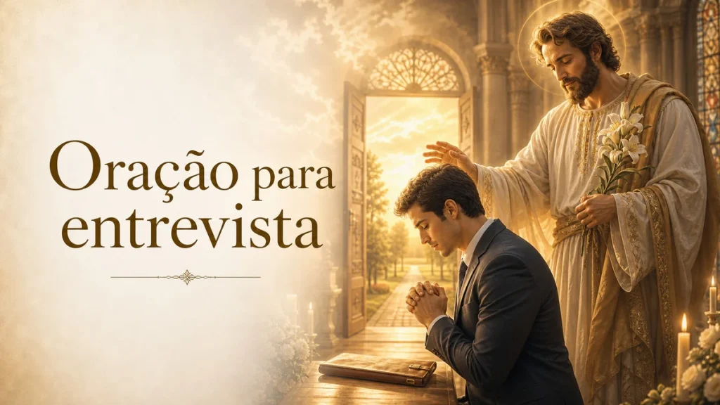 Oração para entrevista de emprego: confiança e luz no seu caminho