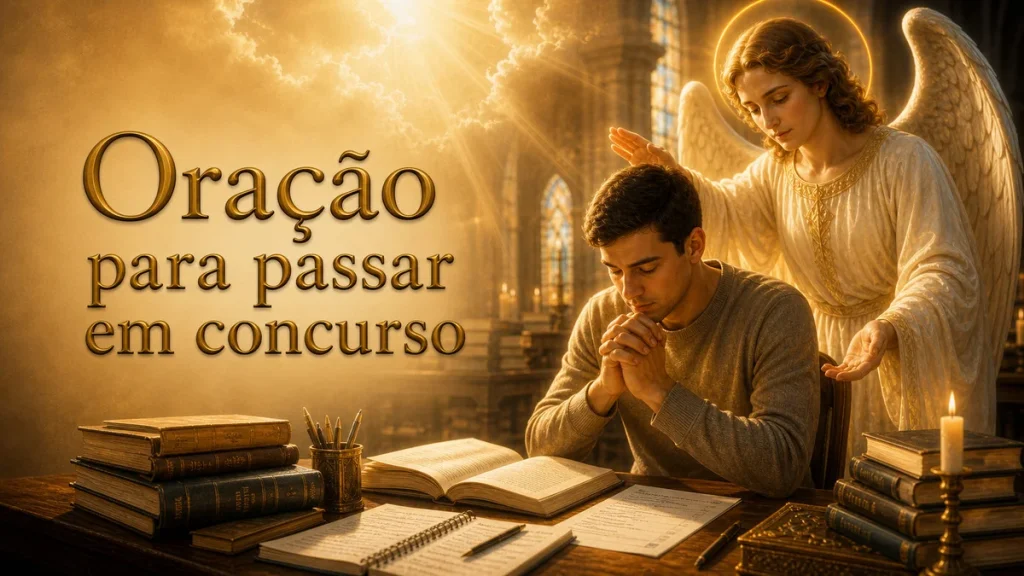 Oração para passar em concurso: fé serena para estudar e ser aprovado
