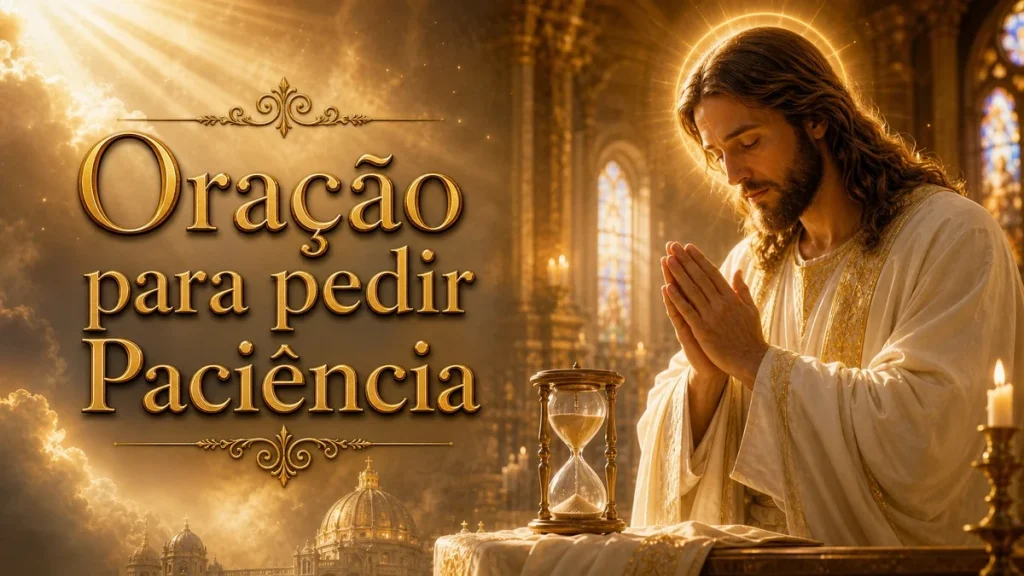 Oração para pedir paciência e serenidade nos dias difíceis
