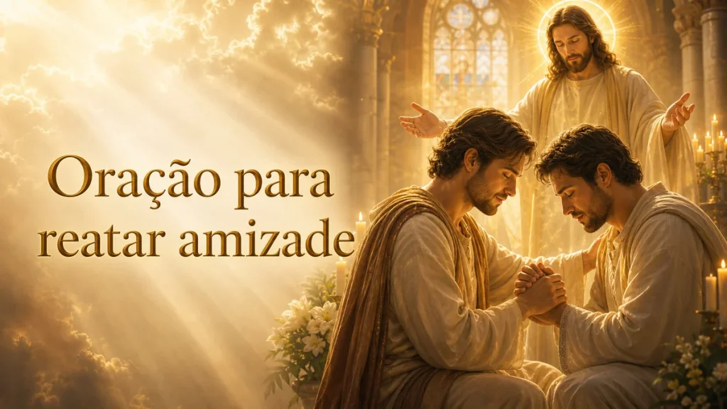 Oração para reatar amizade: perdão, coragem e reencontro