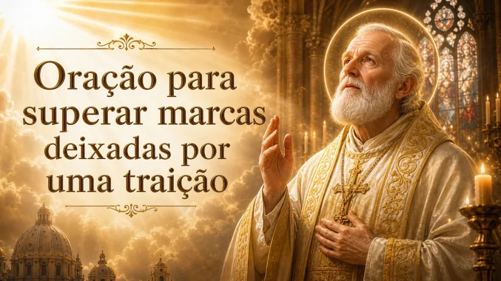 Oração para superar as marcas deixadas por uma traição