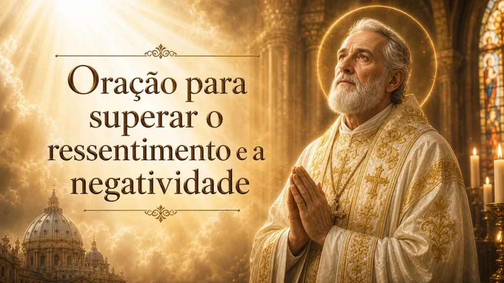 Oração para superar o ressentimento e a negatividade e reencontrar a paz