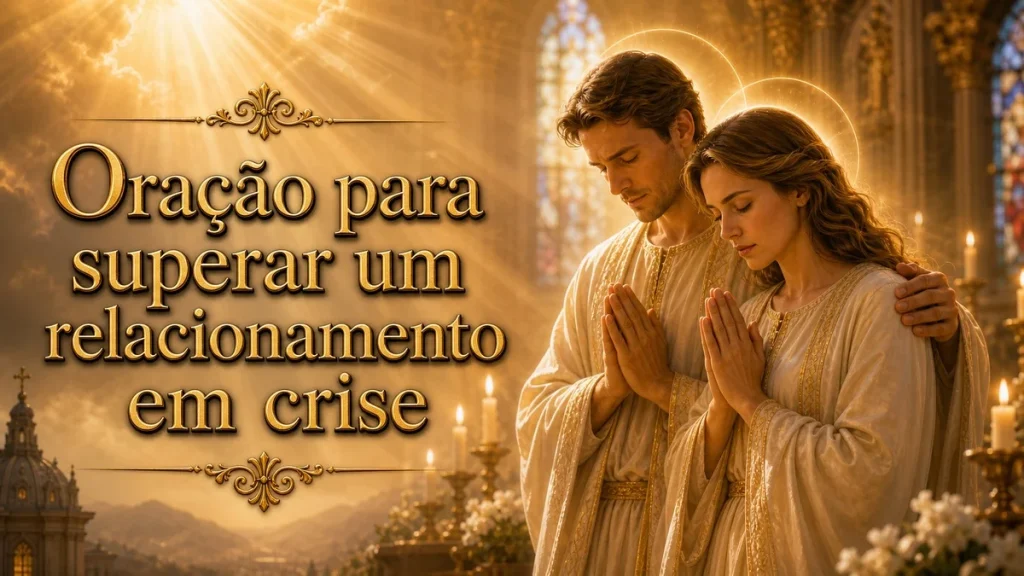 Oração para superar um relacionamento em crise com sabedoria e paz