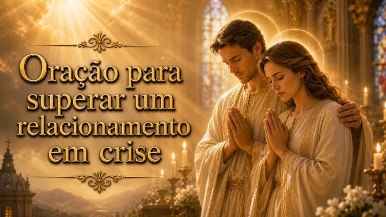 Oração para superar um relacionamento em crise com sabedoria e paz