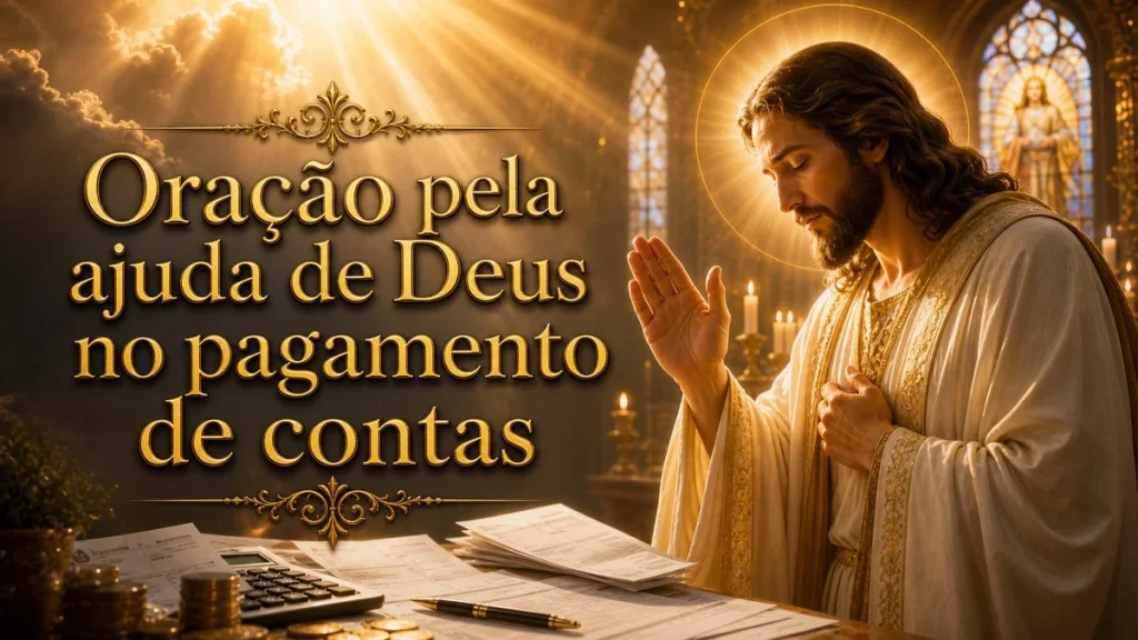 Oração pela ajuda de Deus no pagamento de contas: confiança e provisão