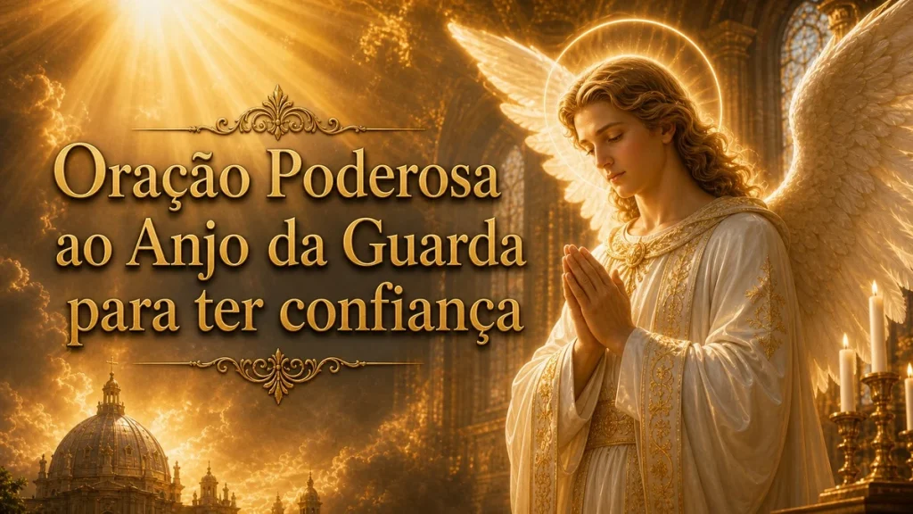 Oração ao Anjo da Guarda para ter confiança e seguir em paz