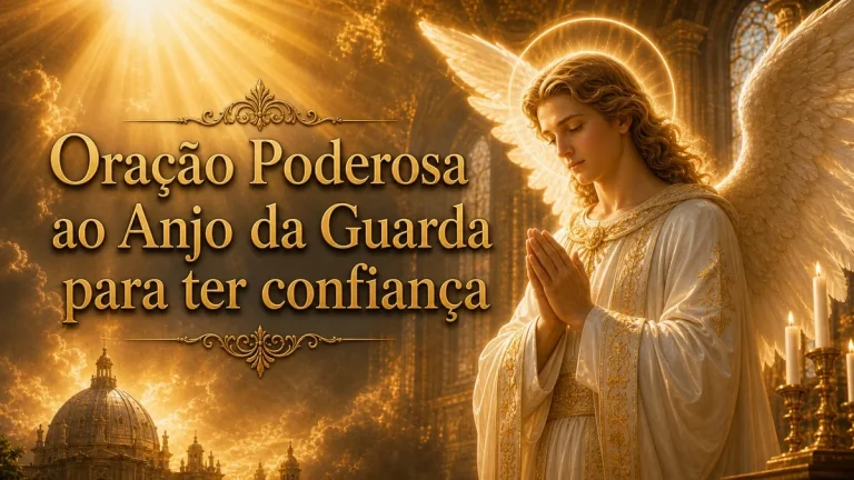 Oração ao Anjo da Guarda para ter confiança e seguir em paz