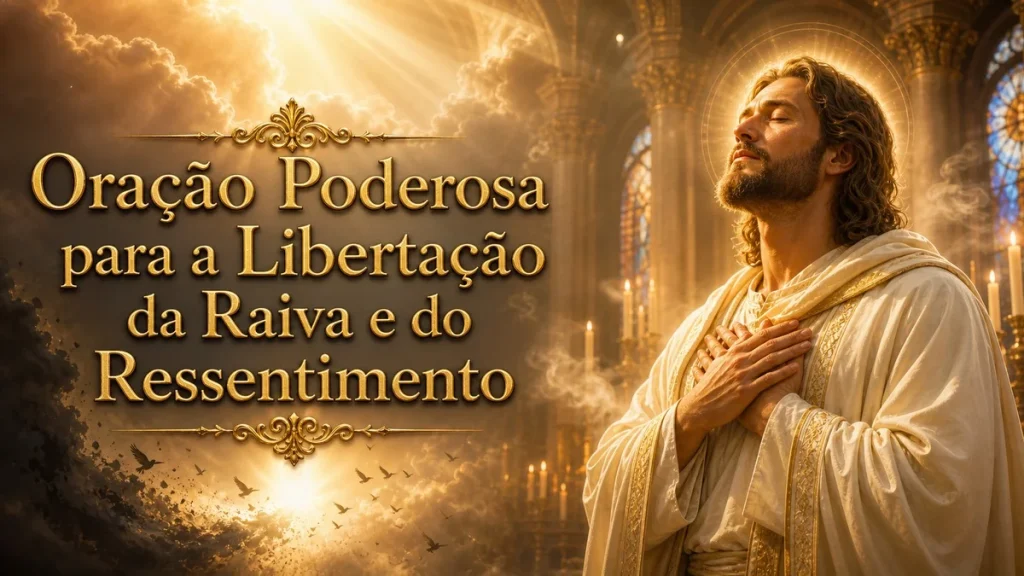 Oração para Libertação da Raiva e do Ressentimento (com perdão e paz)