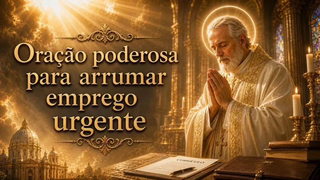 Oração poderosa para arrumar emprego urgente: entregue a Deus sua necessidade