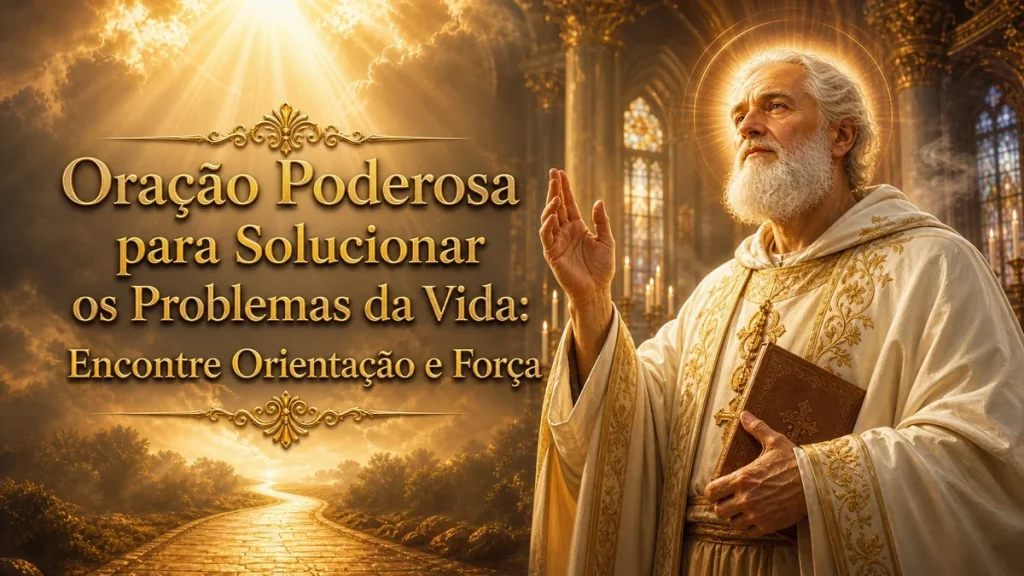 Oração poderosa para solucionar os problemas da vida com fé e serenidade