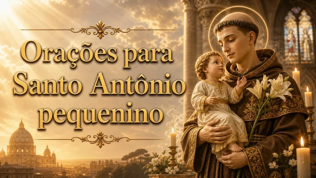 Orações para Santo Antônio Pequenino: amor, proteção e paz do coração