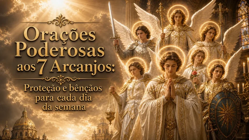 Orações poderosas aos 7 Arcanjos para cada dia da semana