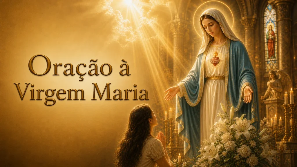 Oração à Virgem Maria para pedir, agradecer e confiar