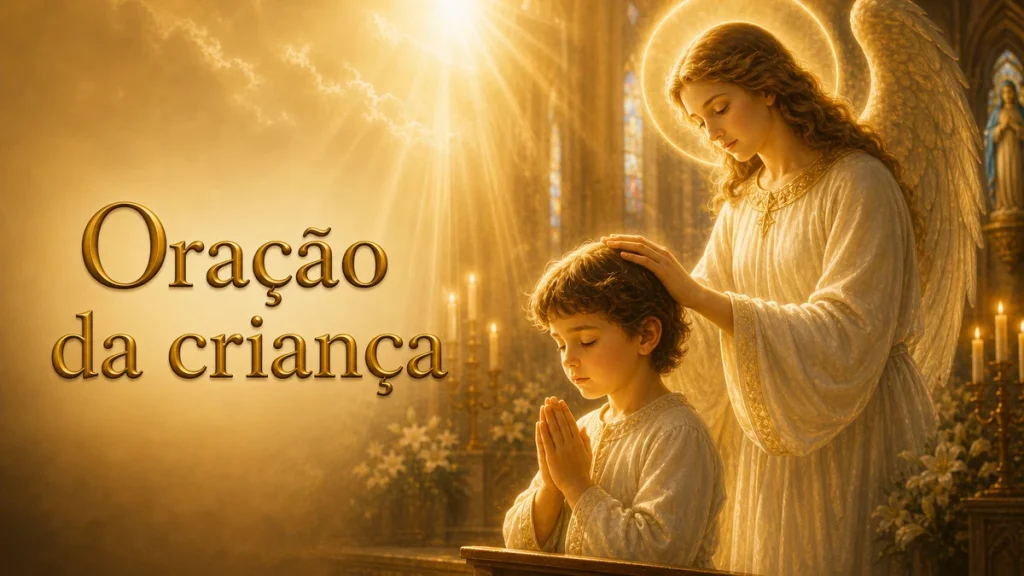Poderosa oração da criança: palavras simples que acalmam e ensinam a confiar