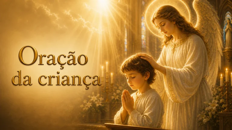 Poderosa oração da criança: palavras simples que acalmam e ensinam a confiar