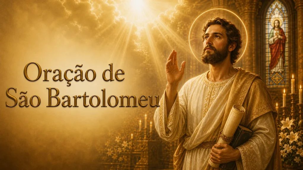 Oração poderosa de São Bartolomeu: graça, proteção e firmeza na fé