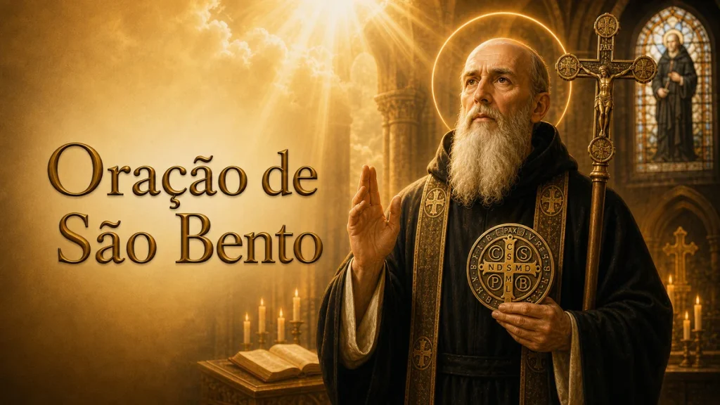 Poderosa oração de São Bento: proteção, luz e paz para a sua casa