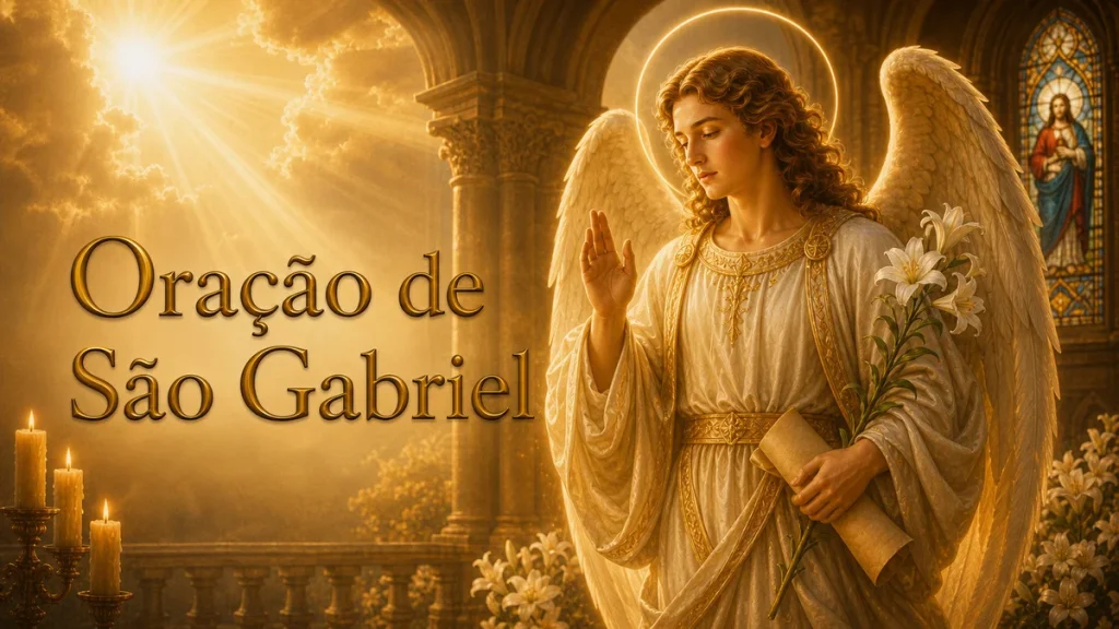Oração poderosa a São Gabriel Arcanjo: luz, boas notícias e caminhos abertos