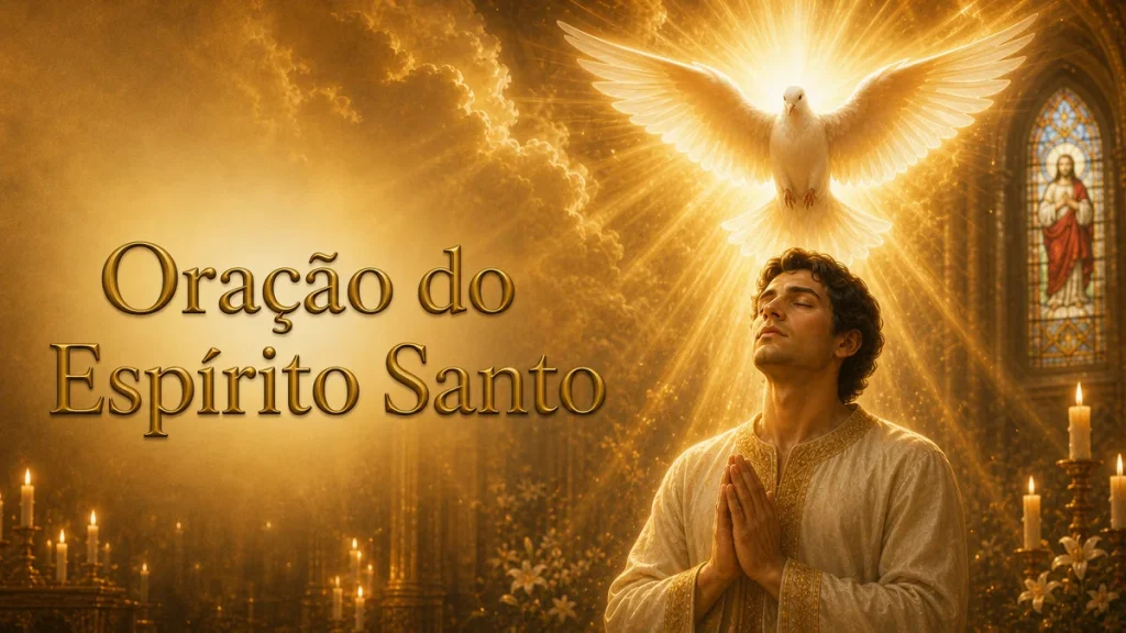 Oração do Espírito Santo para fortalecer o espírito e reacender a fé
