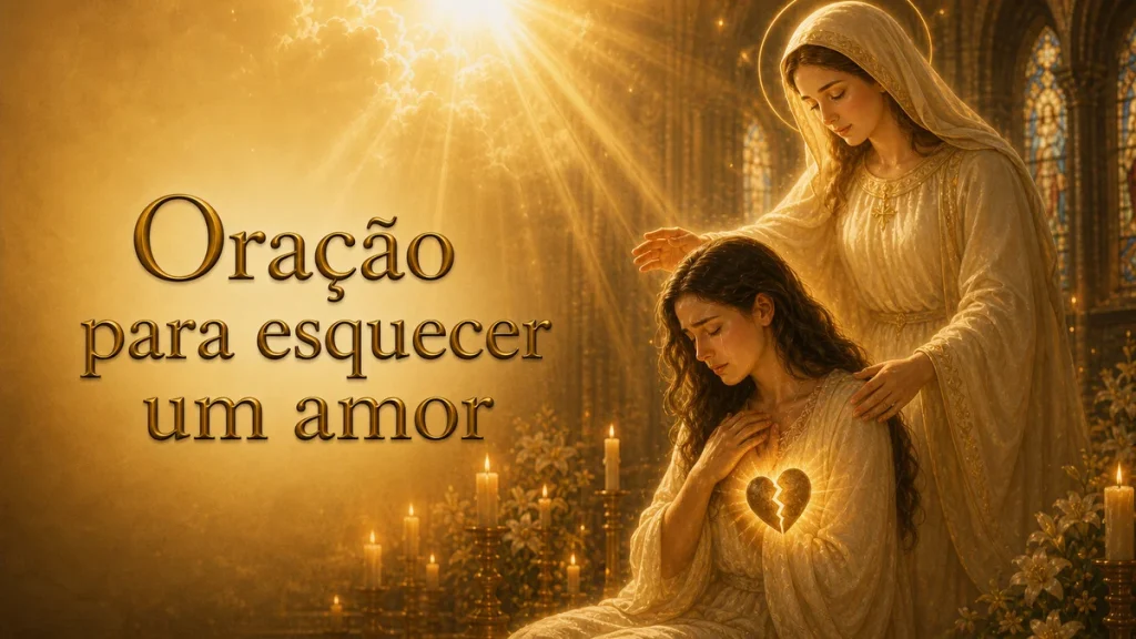 Oração para esquecer um amor e seguir em frente com Deus