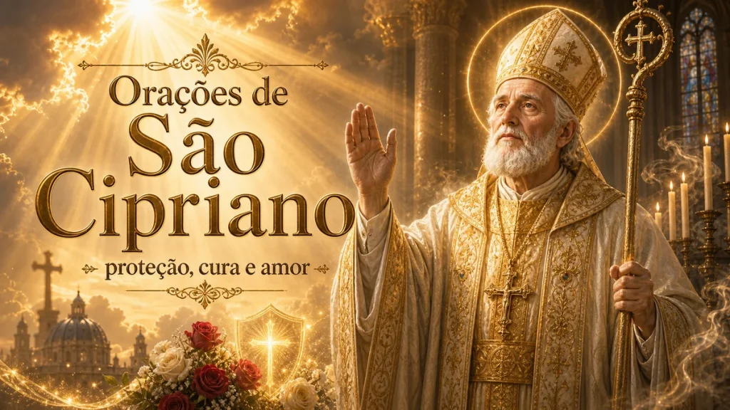 Orações de São Cipriano: proteção, cura, amor e caminhos abertos