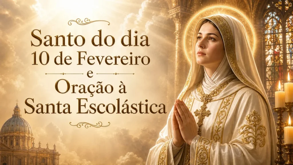 10 de fevereiro: Santa Escolástica e uma oração por paz e harmonia