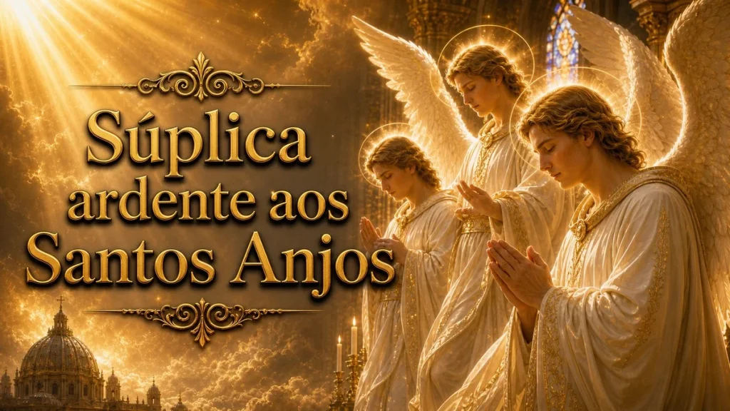 Súplica ardente aos Santos Anjos: proteção, direção e paz em Deus