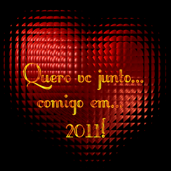 Recado de Feliz 2011 pronto para enviar