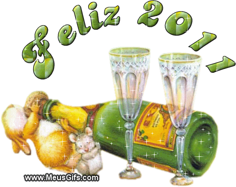 Feliz 2011: recado carinhoso para compartilhar