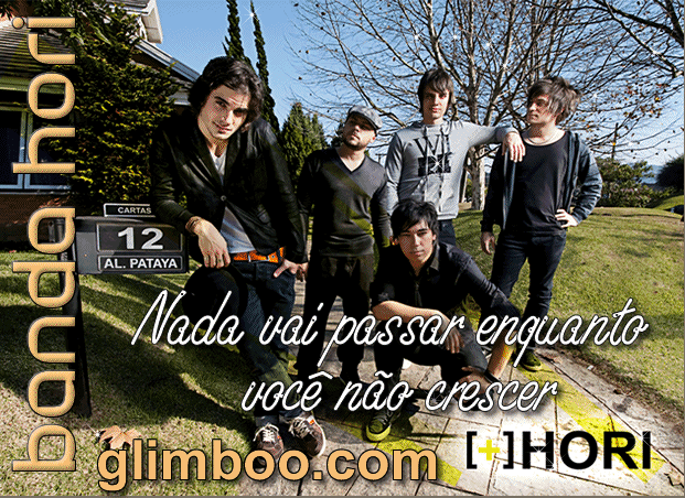 Recado de Banda Hori bonito para postar