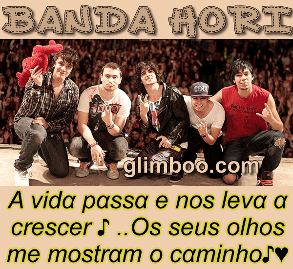 Mensagem de Banda Hori para scrap