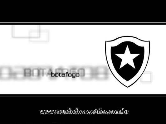 Recado animado de Botafogo para postar