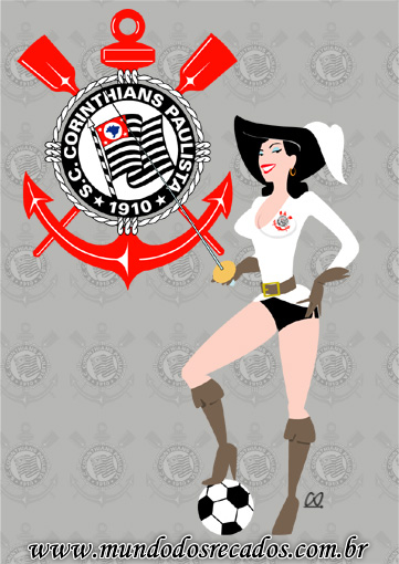 Mensagem de Corinthians para perfil