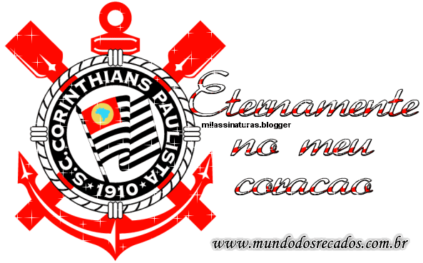 Imagem de Corinthians com mensagem fofo