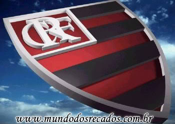 Mensagem animada de Flamengo moderno