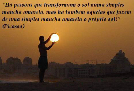 Mensagem animada de Frases criativo
