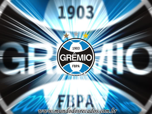 Recado de Grêmio pronto para enviar