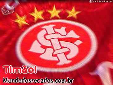 Internacional: recado bonito para WhatsApp