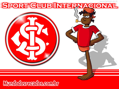 Imagem de Internacional com mensagem moderno