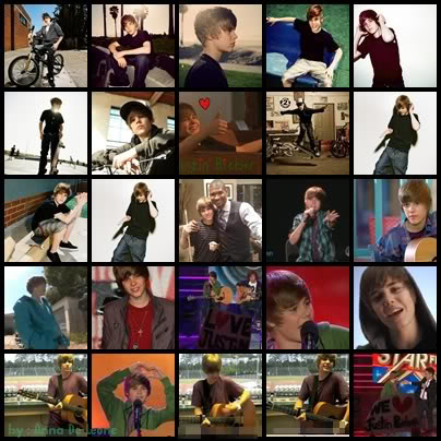 Recado de Justin Bieber animado para enviar