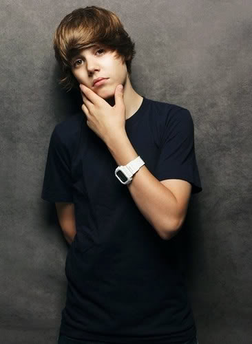 Mensagem animada de Justin Bieber delicado