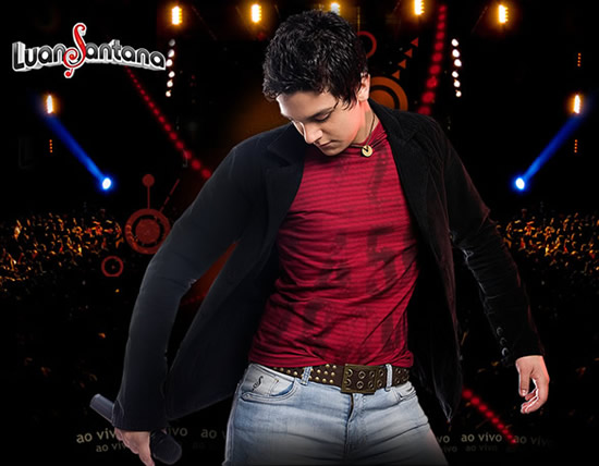 Imagem de Luan Santana com mensagem criativo