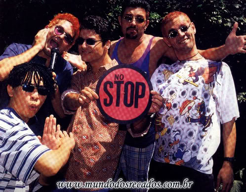 Imagem de Mamonas Assassinas com mensagem divertido