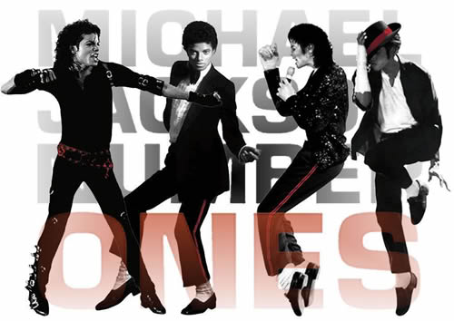 Cartão virtual de Michael Jackson criativo