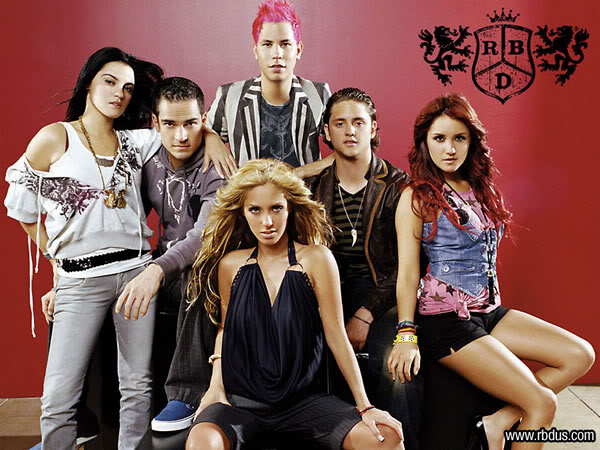 Mensagem animada de Rebelde delicado